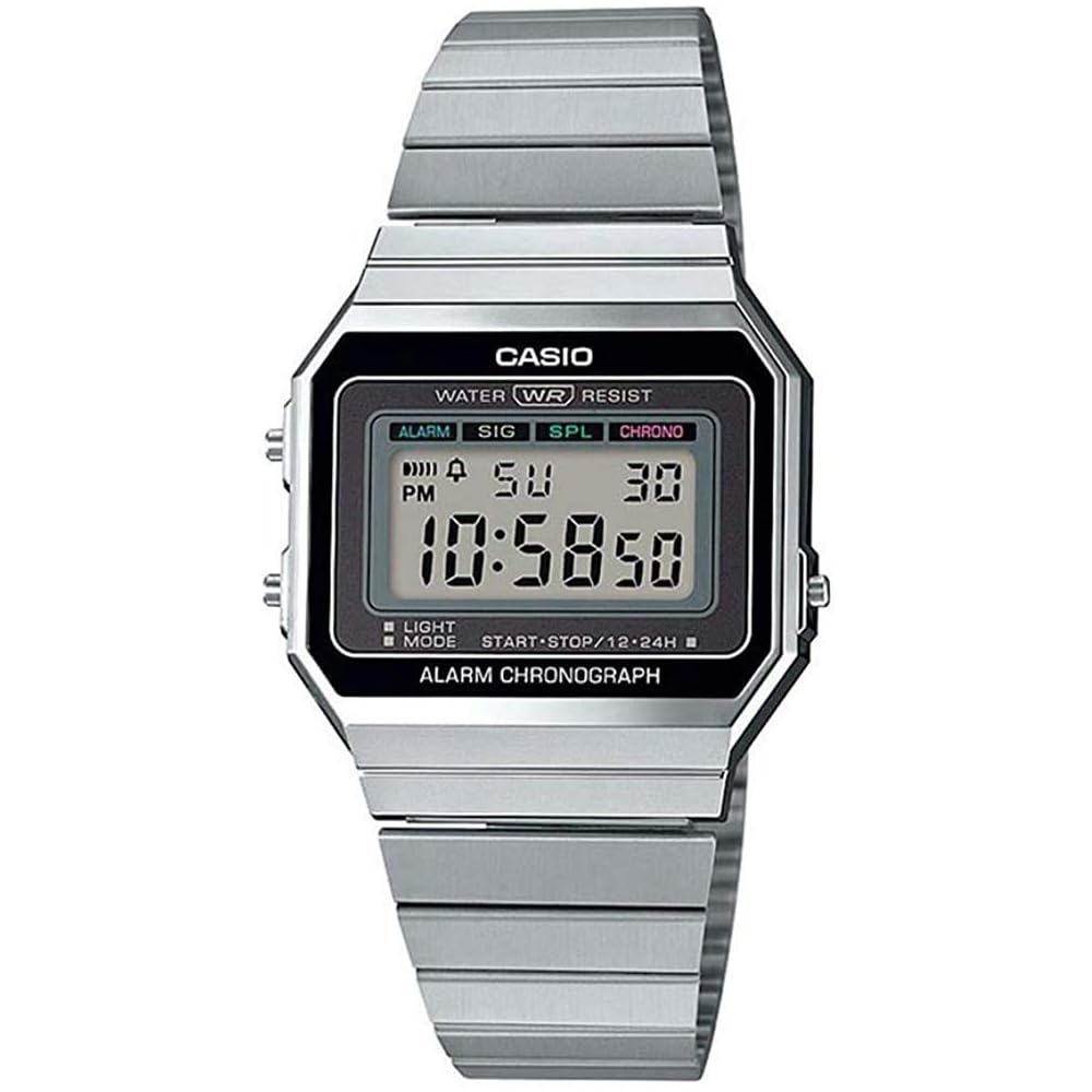 Casio A700W-1A Digital Watch Standard Black Unisex Kids Original Box