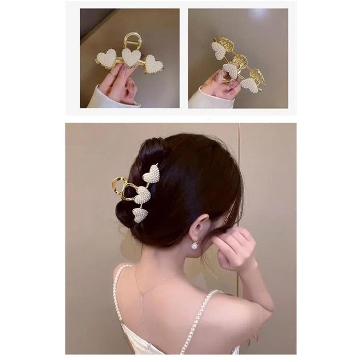

Pearl Heart Latch Buckle золотой