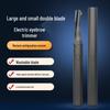 "Rechargeable Electric Eyebrow Trimmer for Men and Women: Safe and Efficient"