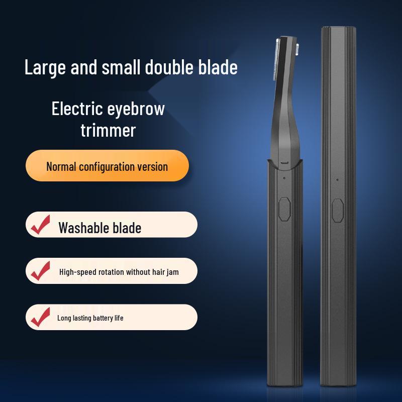 "Rechargeable Electric Eyebrow Trimmer for Men and Women: Safe and Efficient"