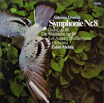 LP Record ANTONÍN DVOŘÁK - ZUBIN MEHTA, LOS A - Symphony No. 8 In G / The Wood Dove 642260AW Decca 1976 Germany Classical Used