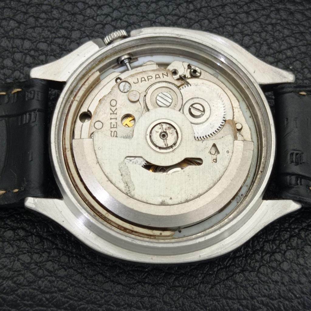 SEIKO AUTOMATIC VINTAGE JAPAN 7019A MENS FERRARI DIAL WATCH a700480-5