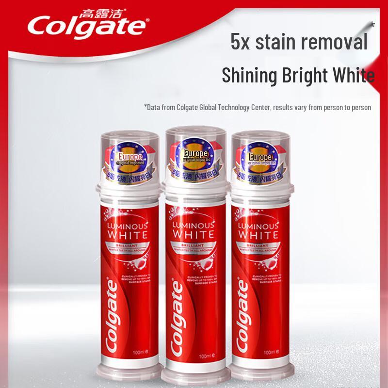 

Colgate Whitening Fluoride Pump Toothpaste