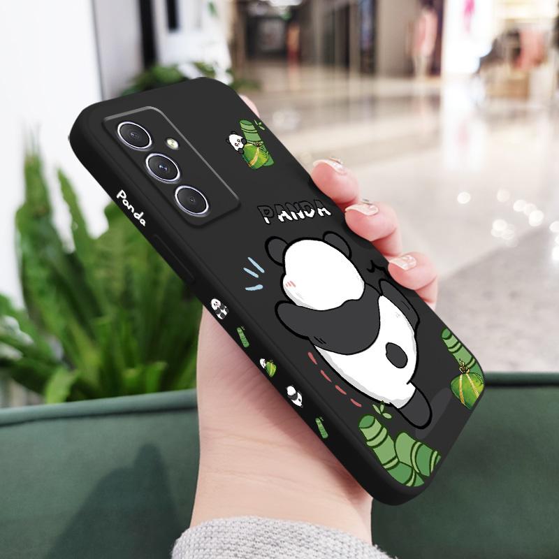 Fat Panda Phone Case For Samsung Galaxy A55 A35 A25 A15 A05 A05S A54 A34 A24 A14 A04 A04S A04E 4G 5G Cover