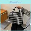 Sac fourre-tout tendance et fashionable pour femme Sac à main carré élégant Printemps Été Petit