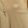 Adidas Trefoil Logo Blouson M Beige Quilted Back Women Used