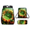 Football Football Printed Children'S Student School Bag 17 Inch Elementary School Light Backpack