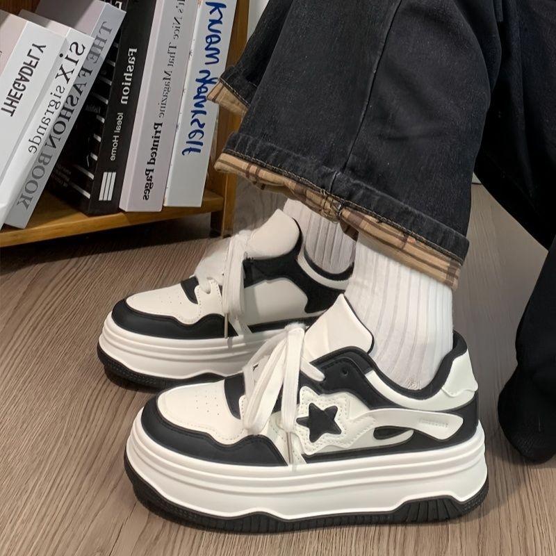 Star women's shoes little white shoes women's 2025 spring and autumn new student versatile casual platform breathable board shoes original trendy shoe