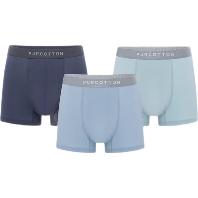 PurCotton Men's 60-Count Ultra-Breathable Antibacterial Underwear