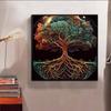 New Arrival 5D DIY Full Circle Diamond Painting "Round Tree Roots" Embroidery Cross Stitch Home Decor Gift
