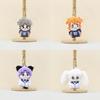 And Trendy Stylish Blue Prison Volleyball Plush Doll Keychain For Enthusiasts Anime