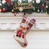 Christmas Decorations Pendants Arrangements New Year Gifts Santa Snowman Socks Christmas Socks Gift Bags