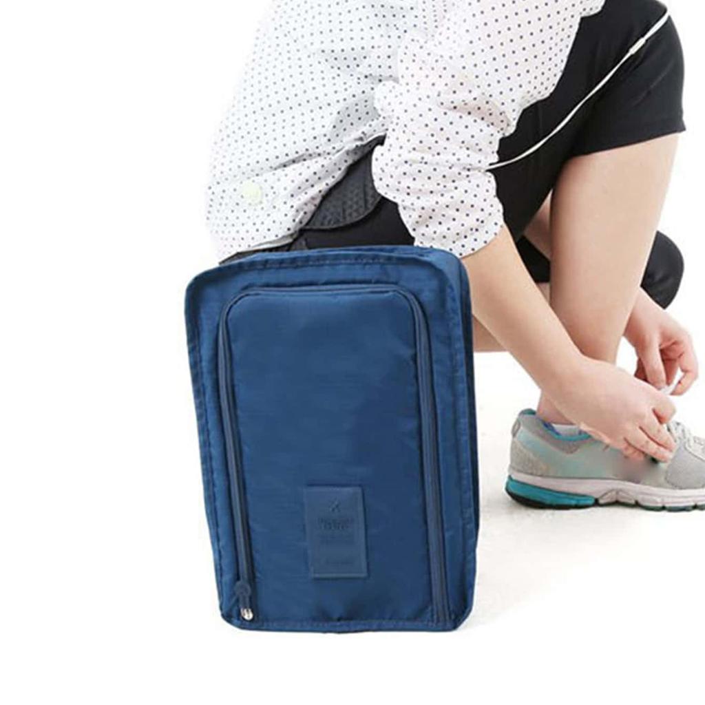 1pc-Travel Storage Portable Sneaker Bag Bag Breathable Single Shoe Storage Bag Foldable Portable Small Shoe Bag