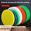 Round Plastic Cutting Board Thickened Double Sided Cut Vegetable Chopping Board Anti Mold Antibacterial Bone Meat Cutting Board