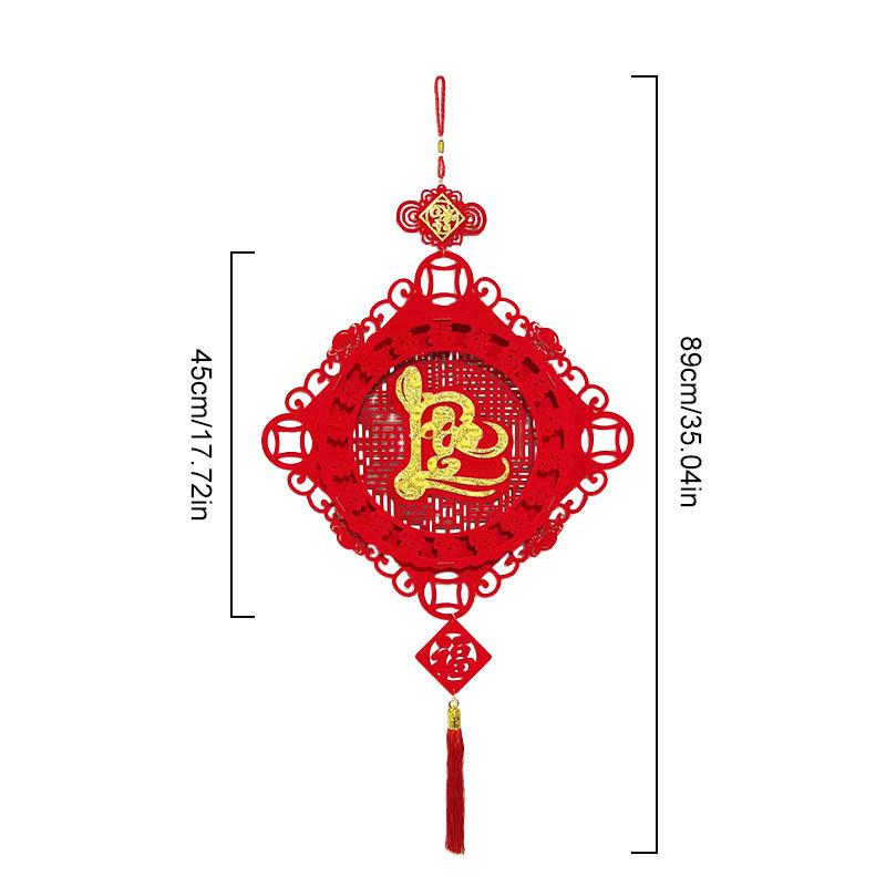 

1 шт. Лунный Новый год кулон украшение для дома талисман удачи подарки кисточка кулон подвесной декор вьетнамский китайский стиль 2025 Tet