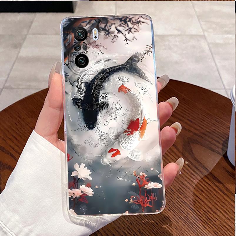Case For Xiaomi Poco F3 Casing Clear Silicone Luxury Cute Love Rabbit Funny Pattern Soft TPU Cover Poco F3 F 3 PocoF3 Phone Case