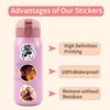 Demon Slayer Anime Graffiti Stickers: 55/200 Sheets for Notebook & Luggage DIY Decoration