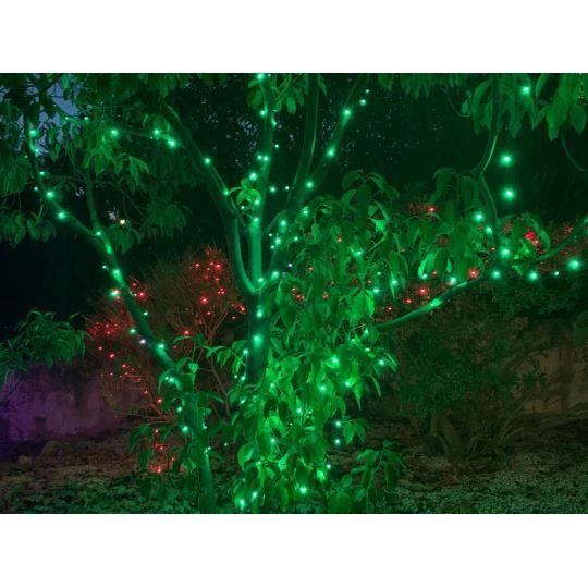 Guirlande Lumineuse - Elume - 17m - 240 LED Vertes Et Blanches - Effet Flash - Étanche IP44