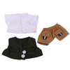 17cm Doll Clothes Pocket Gentleman Style Vest Shirt Pant Doll 3 Piece Set Stylish Outfit for Play Collection Gift