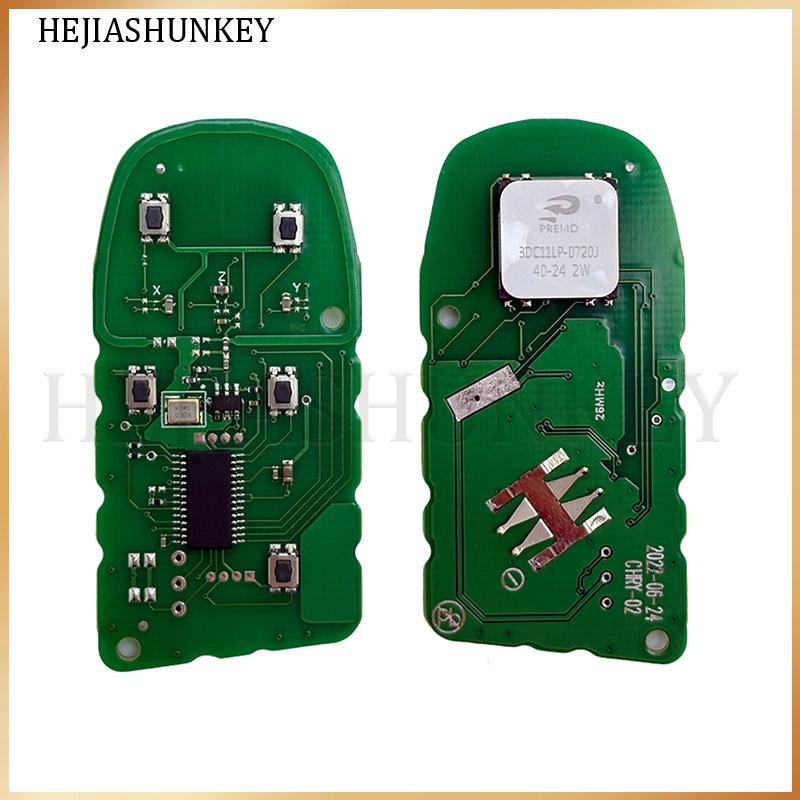 M3N-7393490 4 Buttons Smart Remote Key Fob 433MHz ID46 PCF7953 PCF7945 Chip For Maserati Ghibli Quattroporte Levante 2012-2019