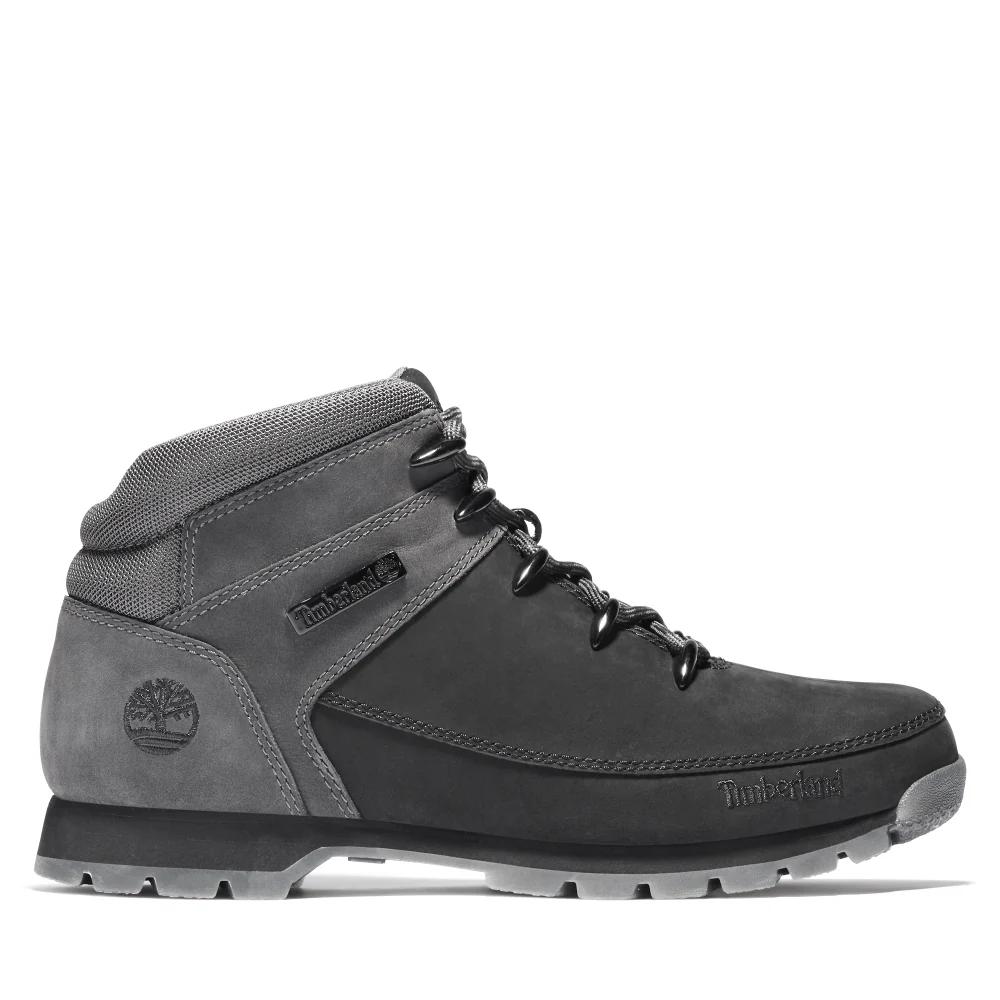 Timberland Euro Sprint Durable Shock Absorbing Comfortable Ankle Outdoor Boots Men boots Black Gray A1KAC015