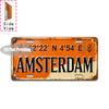 Tin Sign - Vintage Durable Metal Plaque Wall Decor, Home Office Bar Man Cave Sunroom Garden City Coordinate Birth Year License