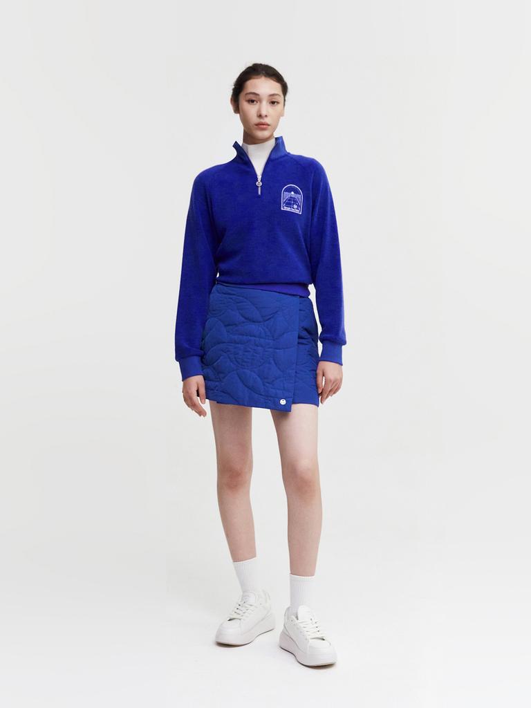 SERGIO TACCHINI W Resort Padded Wrap Skirt (D.Blue)