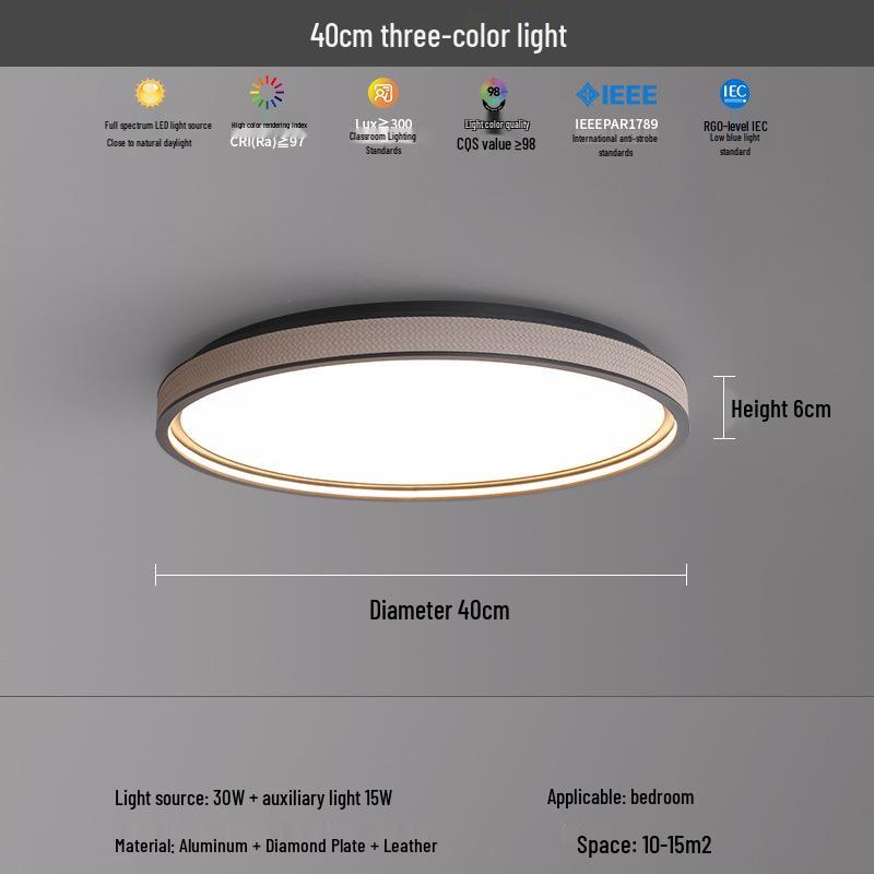 

2026 High-End Full Spectrum Smart Ceiling Light with Eye Protection for Master Bedrooms, Compatible with Mijia System