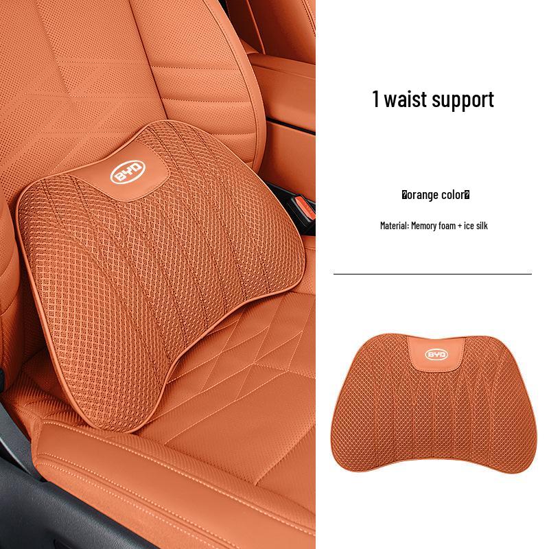 BYD Autokopfstütze Lendenwirbelstütze & Eis-Seiden-Sitzkissen für Qin, Yuan, Han, Song PLUS, dmi Tang DM & Champion Edition EV