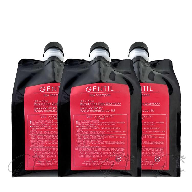 

Naruo Roona Genty Shampoo 1000ml (Set of 3)