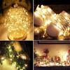 LED Copper Wire Fairy Lights Battery Powered LED String Lights Party Wedding Indoor Christmas Decoration Garland Lights