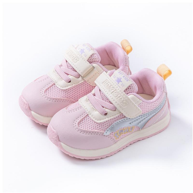 Infant Toddler Shoes Spring New Boys Mesh Running Shoes Non-slip Soft Sole Girls Sports Shoes