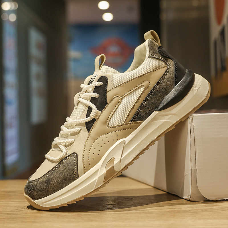 Fashion Parkour Demi-season Men's Shoes 47 Size Casual Running Trainers For Men White Sneakers Sports Price New Fast Tennes
