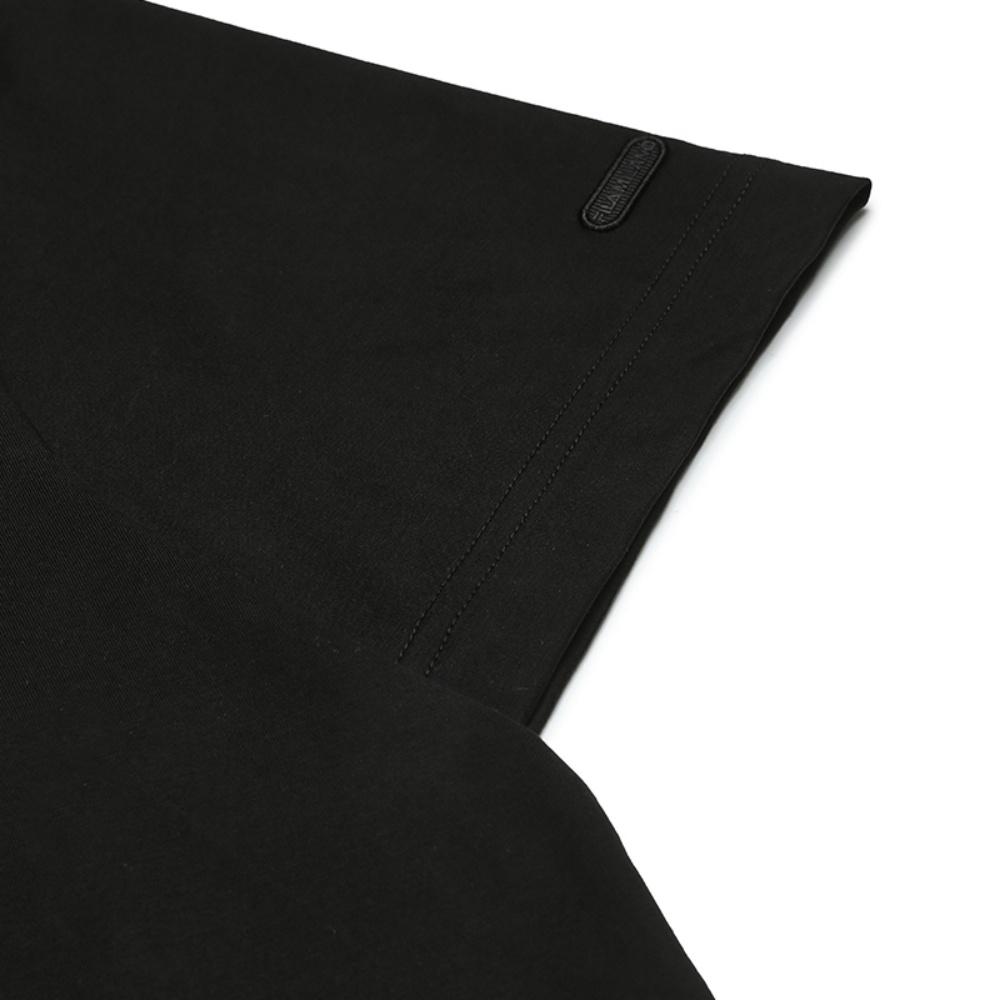 Fila Milano Classic Trendy Versatile Short Sleeve T-Shirt Men Tops Black F11M525107F-BK