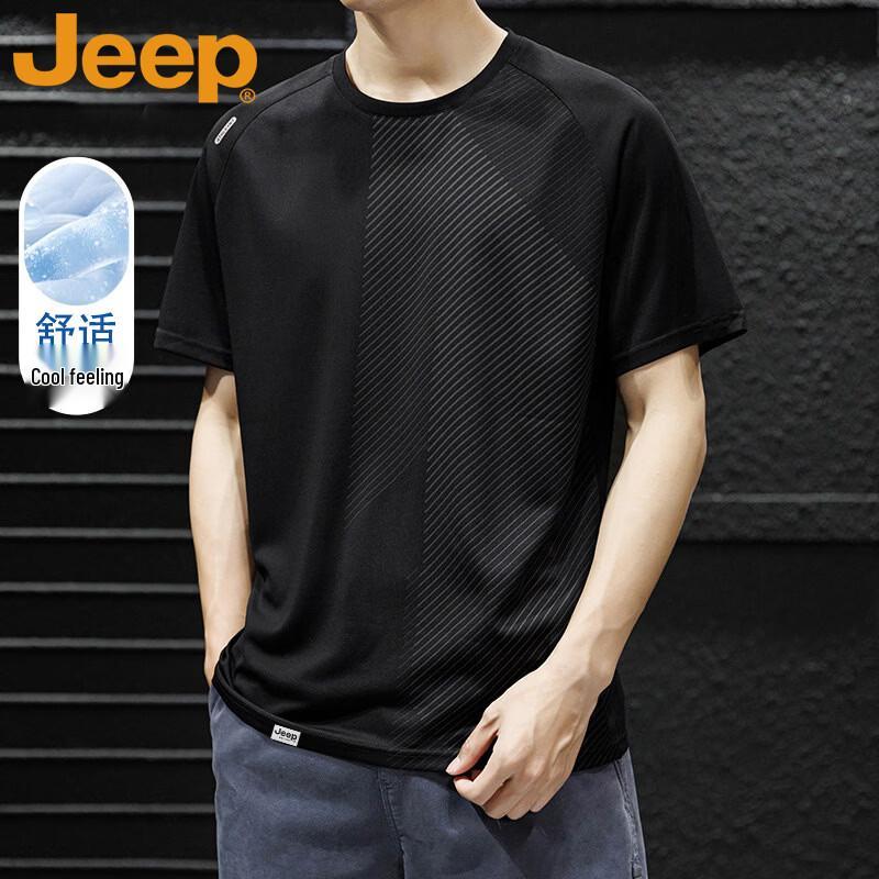 JEEP Men s Ice Silk Quick-Dry T-Shirt 3XL