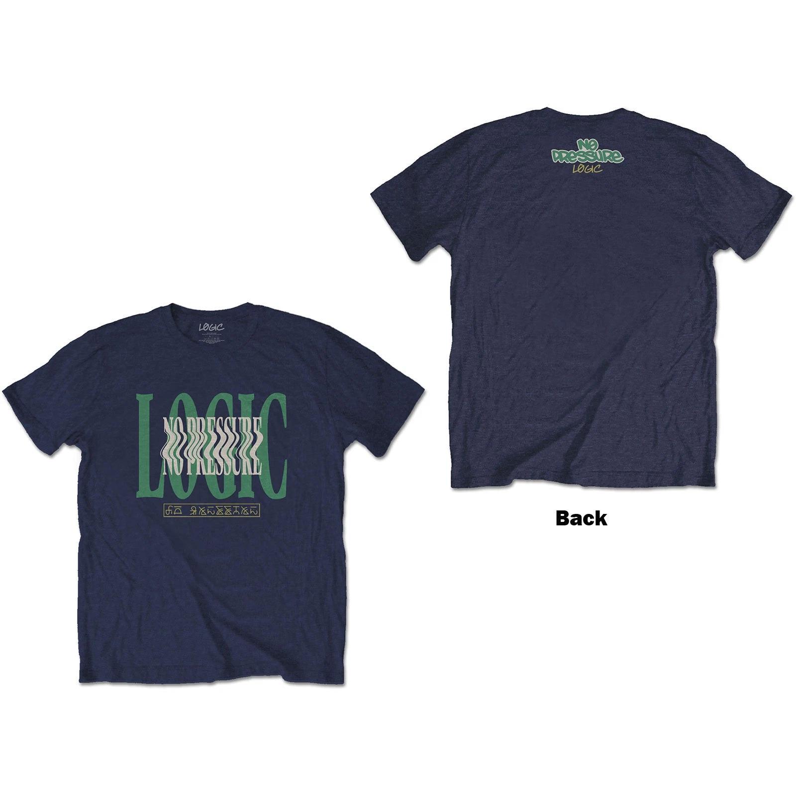 Футболка Logic: Волнистый ОФИЦИАЛЬНЫЙ НОВЫЙ 2XL