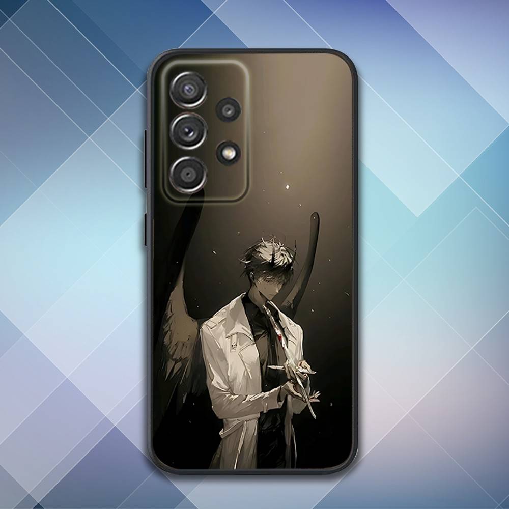 O-Omniscient Reader Anime Phone Case For Samsung S 25,24,23,22,30,21,10,9,Ultra,Plus,Lite,FE,4,5 G Soft Black Case