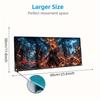 Horseman of Hell Color Mouse Pad Large Gaming Table Cushion Non-slip Laptop Tablet Big Mousepad XXL Mat Mini PC Playmat With Lock edge