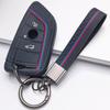 Silicone Key Fob Cover with Matching Keychain Fit BMW 1 2 3 4 5 6 7 Series X1 X2 X3 X4 X5 X6 X7 M Series Keyless Entry Remote This Soft Protective