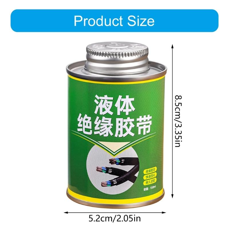 Waterproof Insulation Electrical Sealant Liquid Tape High Temperature Resistant Glues Liquid Insulating Rubber Coat