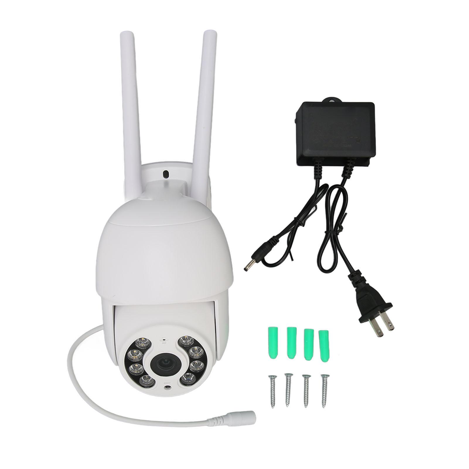 

Wireless WiFi Security Camera Waterproof Rotatable Support 2 Way Intercom IR Surveillance Camera US Plug