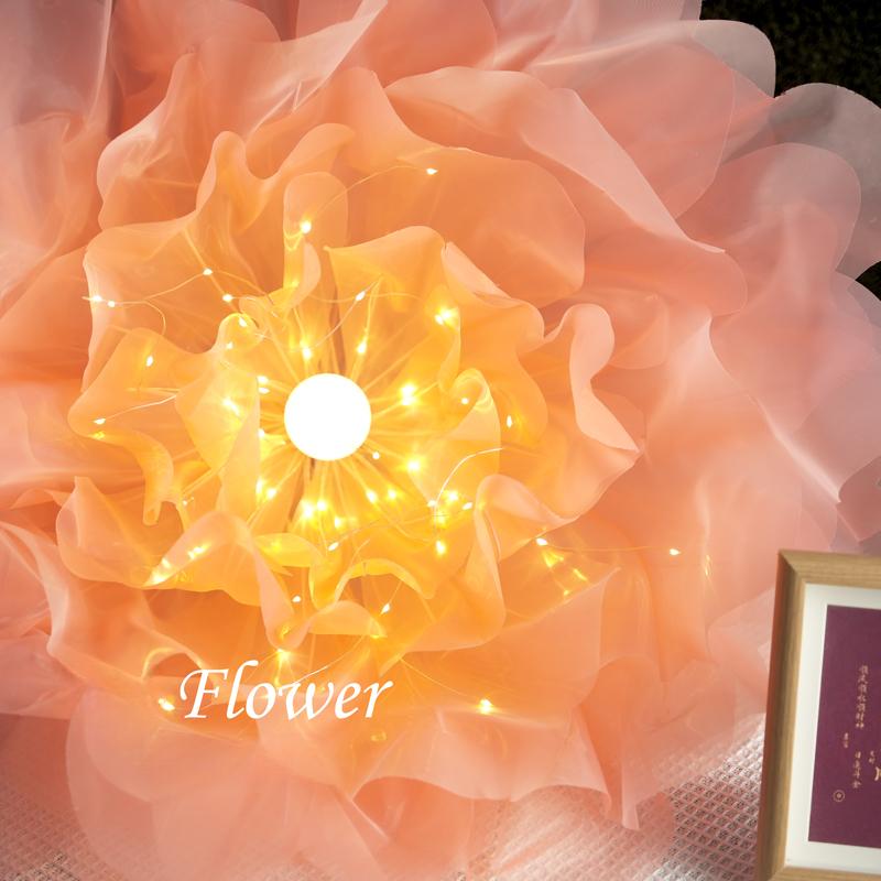 Giant Paper Art Flower DIY Handmade Finished Product Large Peony Flower Mall Beauty Decoration Ornament Standard Lamp