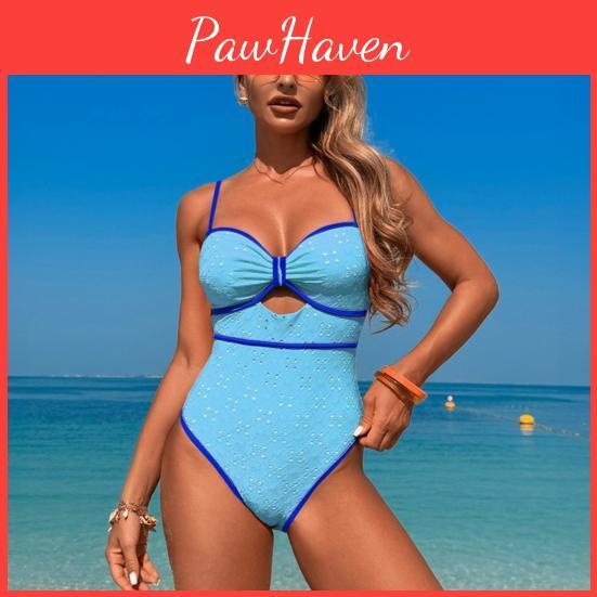 Swimsuit Womens Yousheng One Piece Sexy Monokini Bodysuit High Cut Bathing Suit For Holiday Beach Pool Tanning