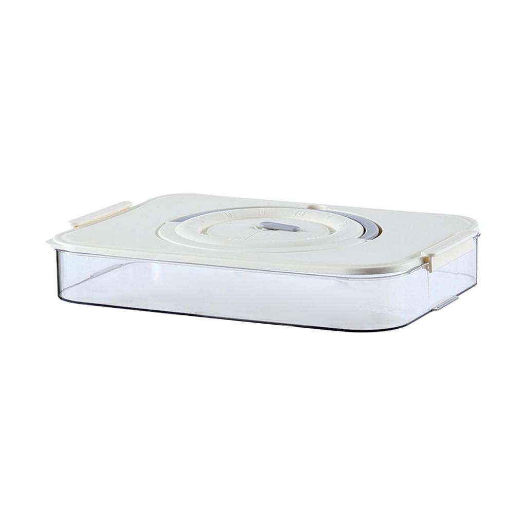 Container with Lid Organizer Premium Materials for FruitVegetable,