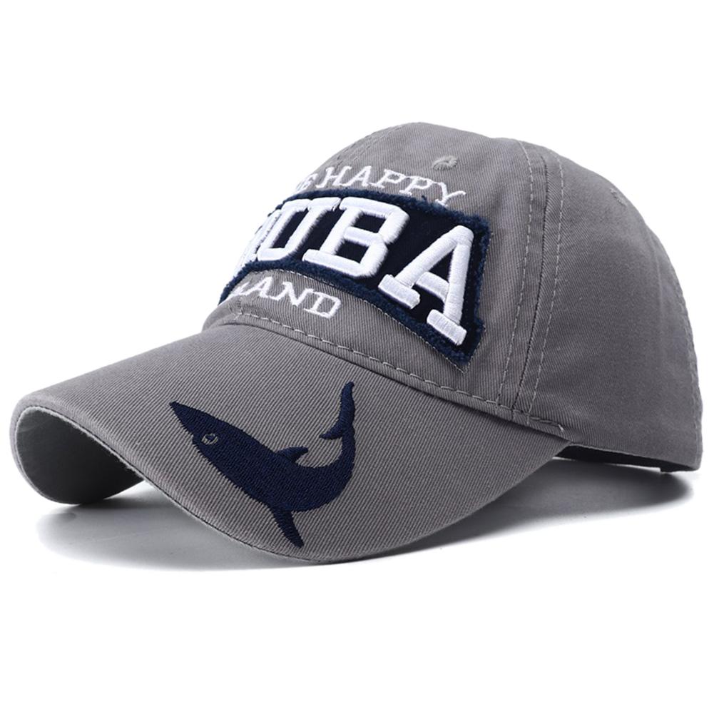 New Fashion Aruba Shark Embroidery Baseball Cap Snapback Hat Adjustable Hip Hop Sun Visor Hats For Women Men Gorras
