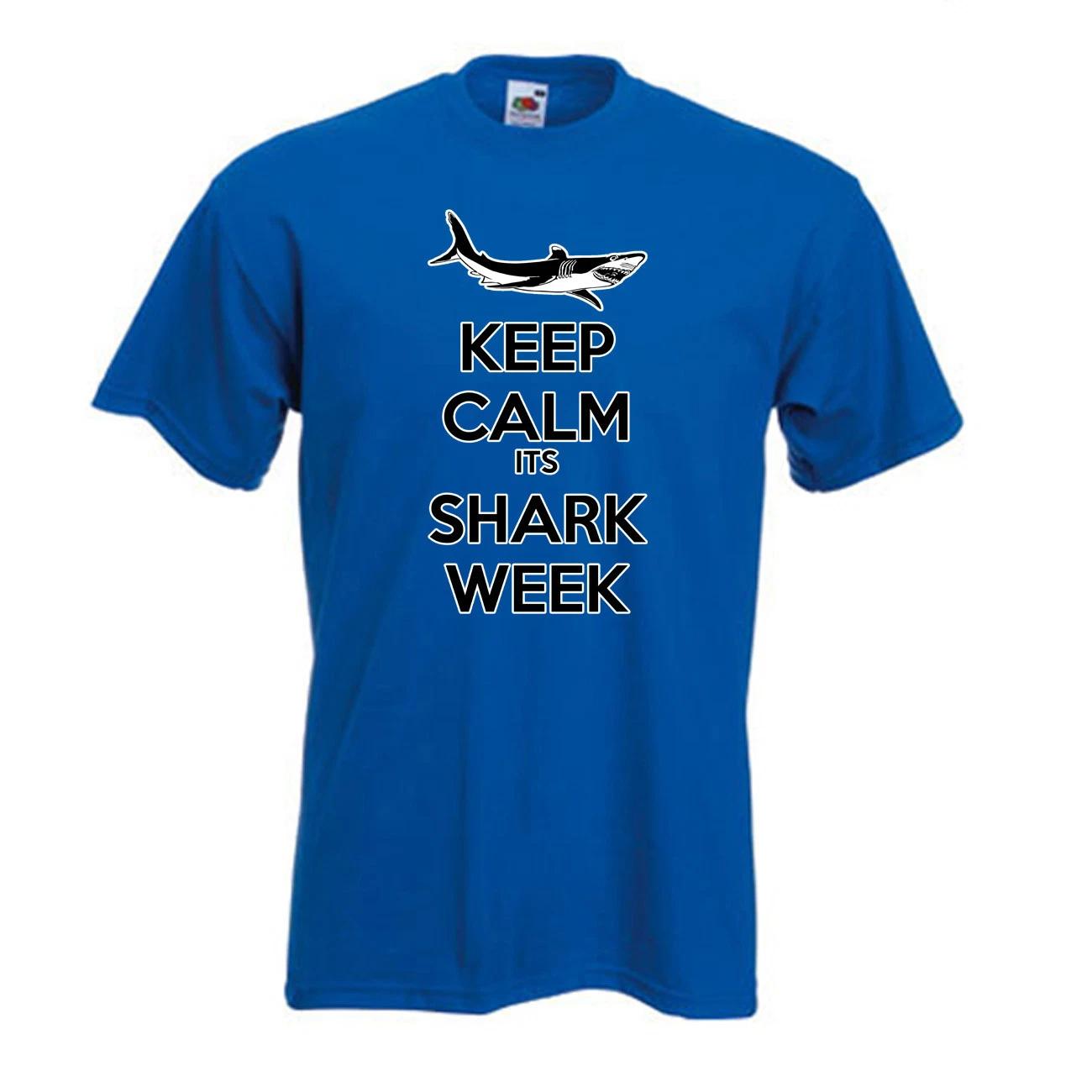 KEEP CALM ITS SHARK WEEK Sharknado DVD Sci Fi Tshirt shirt XS