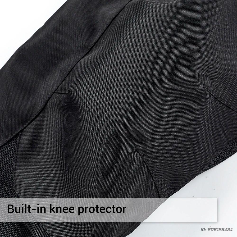 Summer Motorcycle Pant Men Mesh Lightweight Breathable Outdoor Motorbike Riding Pants With Protective Gear Motocross Pants M-3XL