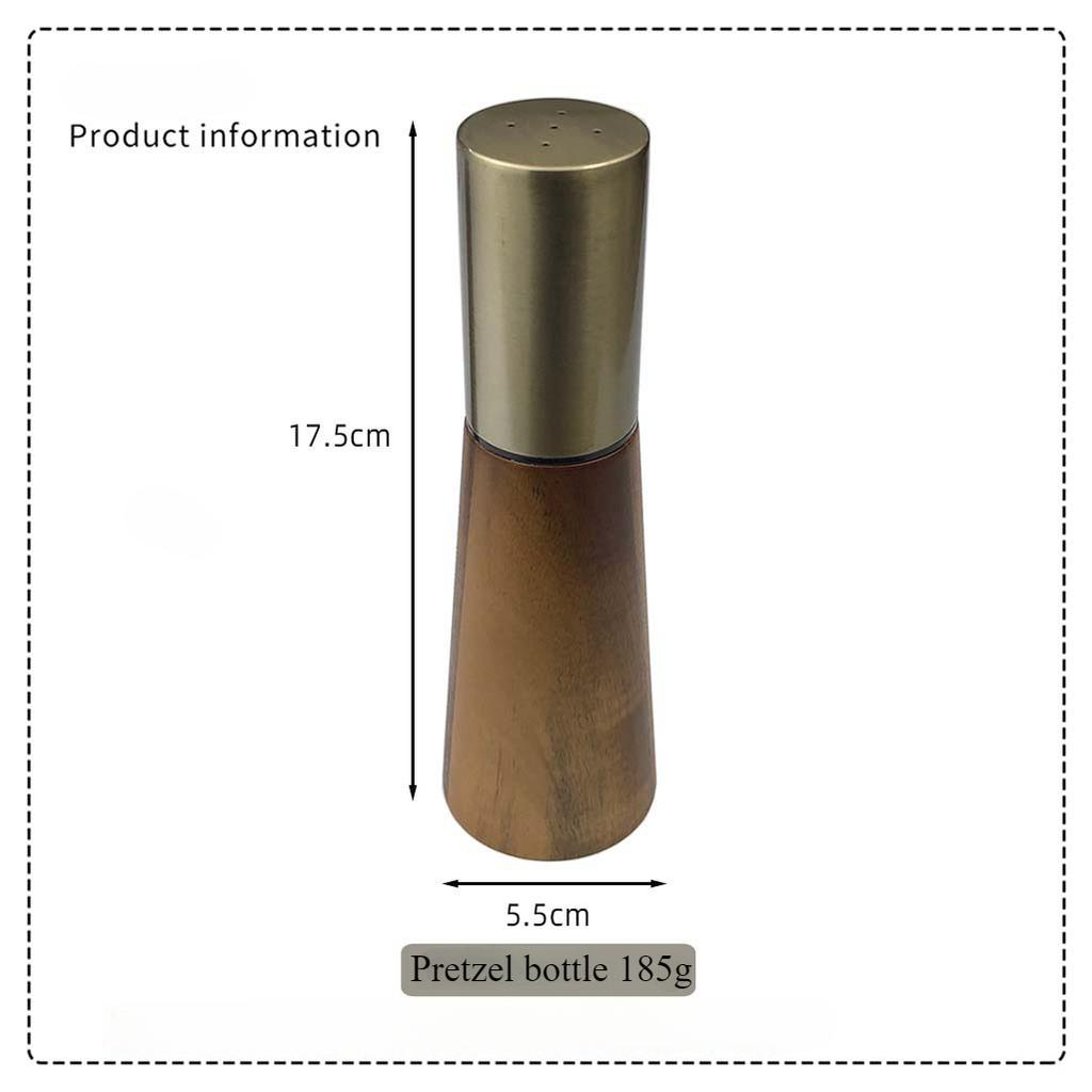 Akazienholz-MühleManuelle PfeffermühleVielzweck-GewürzflascheKüchenwerkzeuge