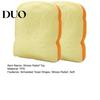 Portable Stress Toy 1/2Pcs Simulated Toast Relief Toy, Sliced Bread Squeeze Sensory Soft Stretchy Fake Food Fidget for Kids Teens Adults Hand