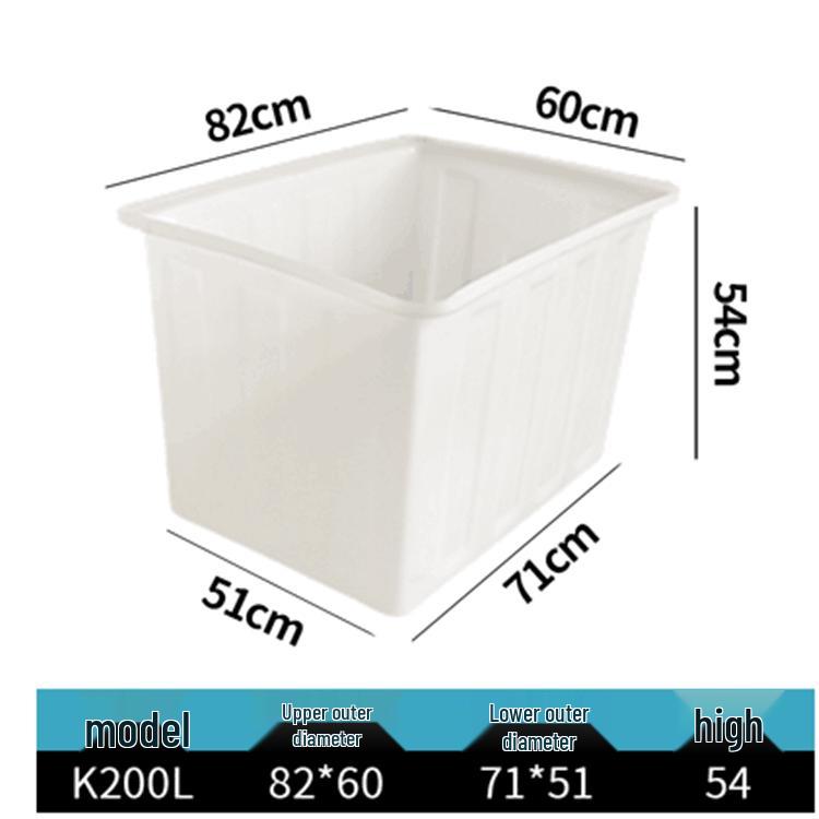 Durable Thickened Plastic Water Tank & Soaking Sink for Aquaculture and Fish/Turtle Farming
